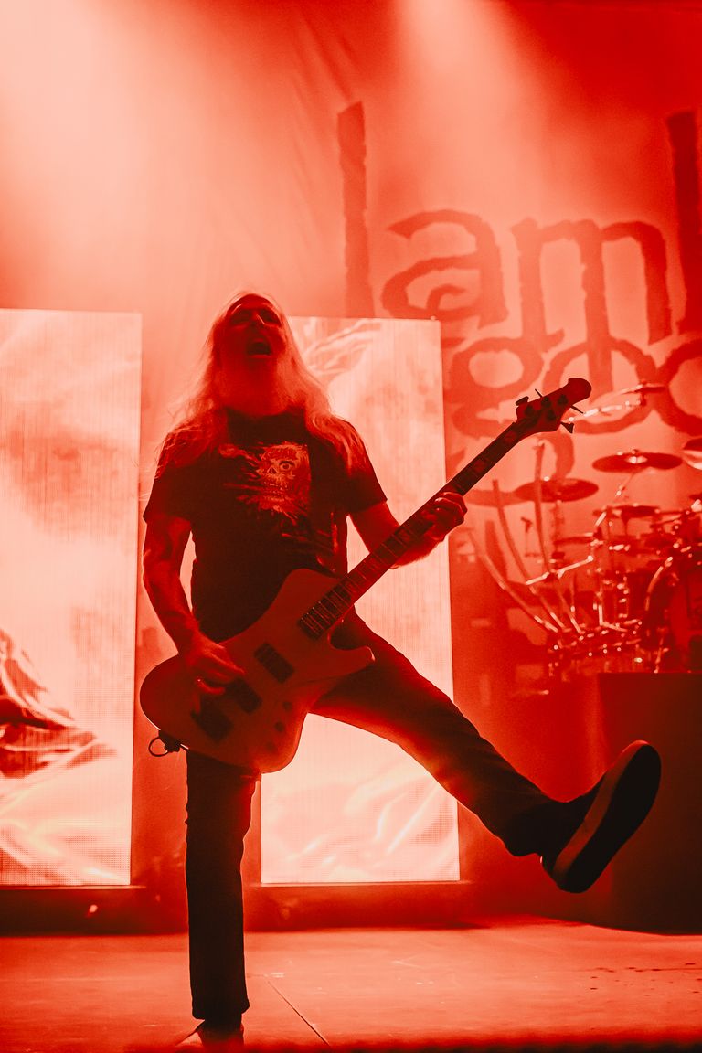 Lamb of God performing live at AEC Theatre in Adelaide